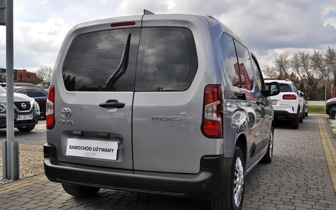Toyota Proace City Verso cena 62444 przebieg: 188000, rok produkcji 2020 z Przemków małe 781